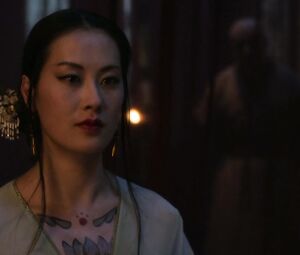 Olivia Cheng naked, Leifennie Ang naked – Marco Polo s01e06 (2014)