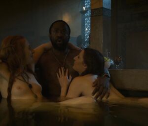 Sarine Sofair nude Charlotte Hope - GAME OF THRONES (S04 E06)