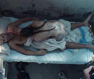 Antonella Ferrari and others go naked in El Marginal s2e05-08 (2018)